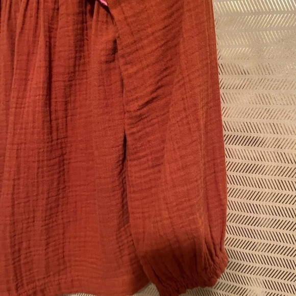 CAT & JACK~VINTAGE BLOUSE~100% COTTON~LG 10/12 - Picture 8 of 8